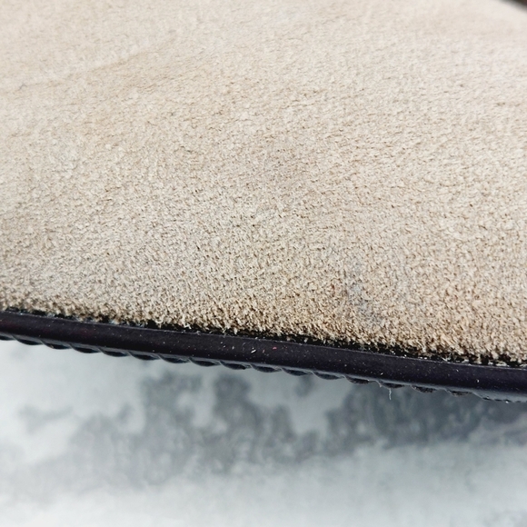 New Blondo Salome Taupe Suede Waterproof Booties H525 - Picture 12 of 13